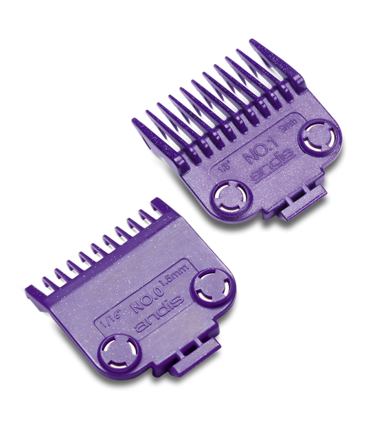 Andis Double Magnetic Combs Dual Pack Size 0.5 1.5 Fits Master