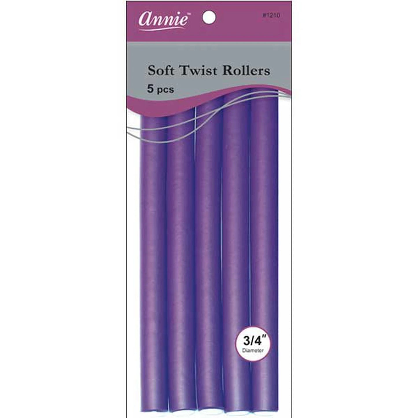 Annie Soft-Twist Rollers 3/4" #1210