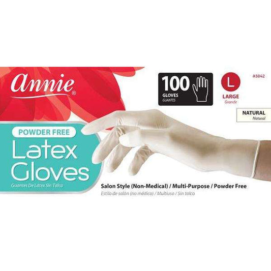 Annie latex gloves Large 100ct