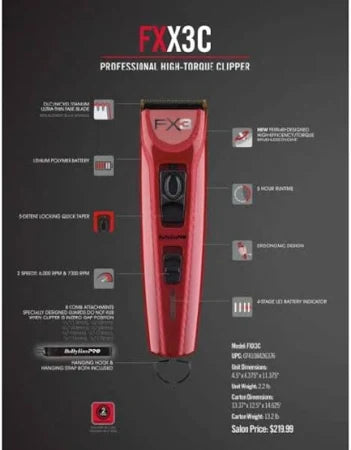 BABYLISS X3 Collection Clipper