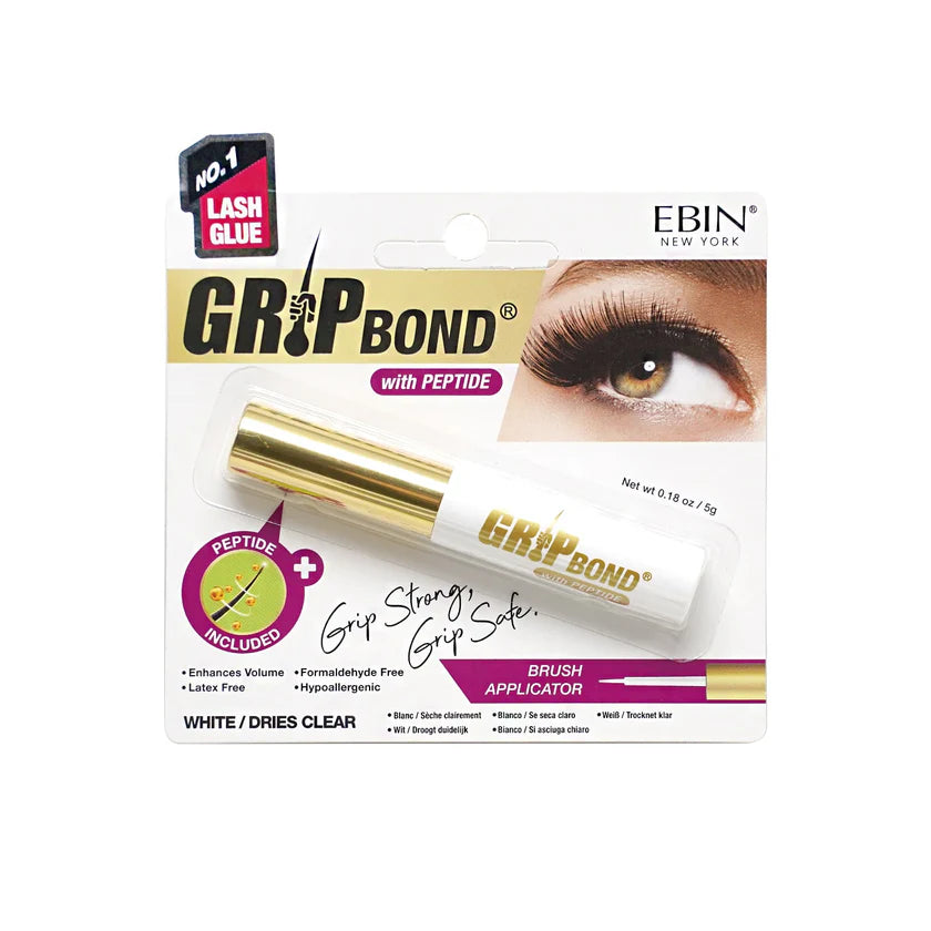 Ebin Grip Bond with Peptide White dries Clear