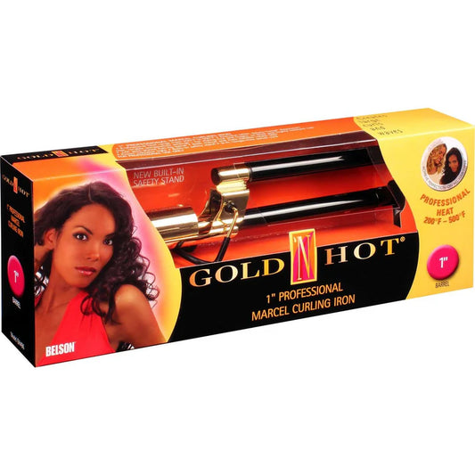 Gold N Hot Professional Marcel Curling Iron 1"