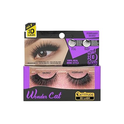 Wonder Cat Lash February OC002