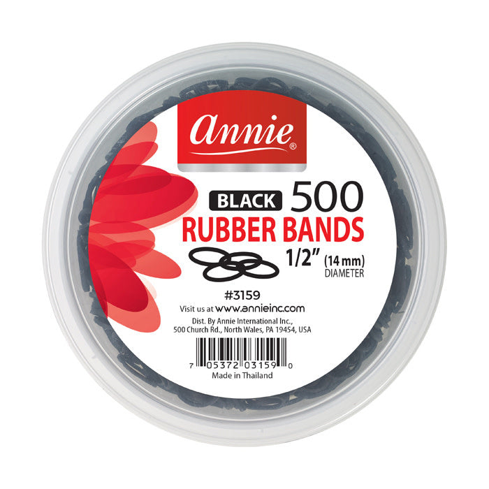 Annie Rubber Bands 1/2" Tub 500ct