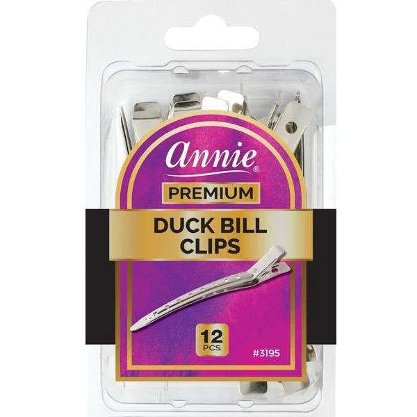 Annie Premium Duck Bill Clips 12ct